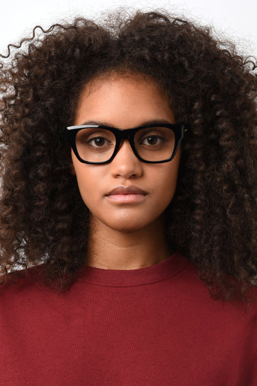 Premium Women Tommy Hilfiger Eyeglasses: TH 1865 : Black - SpecSMART Eye Clinic (Front Face View)